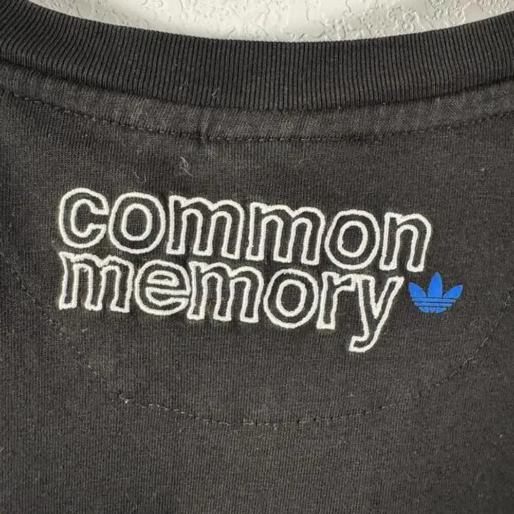 Adidas Originals‎ Common Memory Long Sleeve T-Shirt Black Men's 2XL